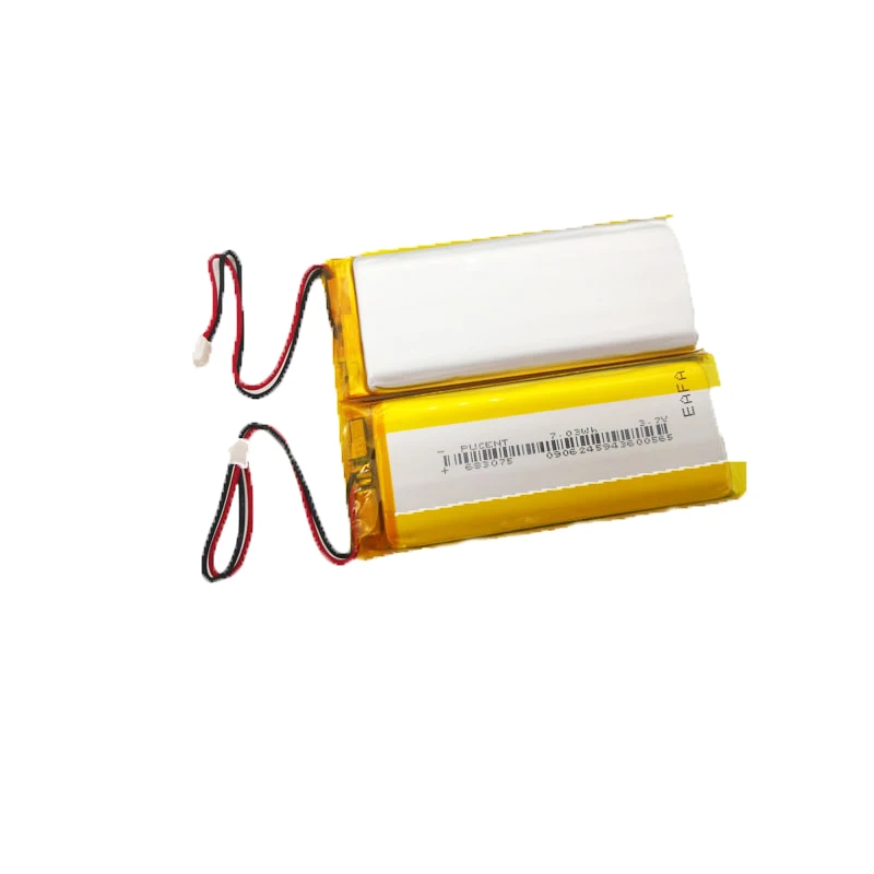 Hot Selling Rechargeable Lithium Polymer Battery 695353 683075 2500mah 1800mah Lipo Battery Drone Batteries with JST Connector