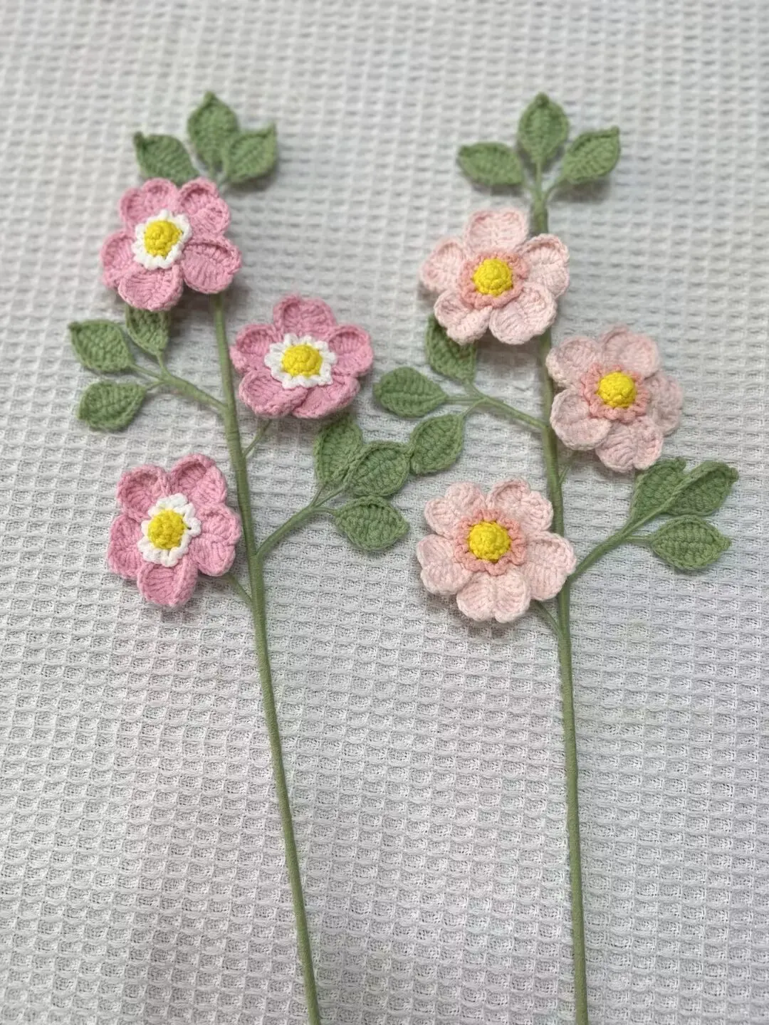 New Style Finished Handmade Knitting Fruit Flowers For Gift Flowers Bouquets Lemon Blueberry Artificial Flower Party Decorations