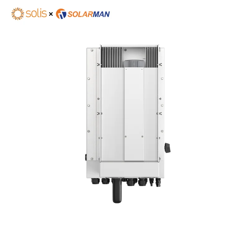 Solis Hybrid Solar Inverter Single Phase Grid-Tied 3KW to 6KW Pure Sine Wave Output Designed Lithium Batteries IP65 Protection