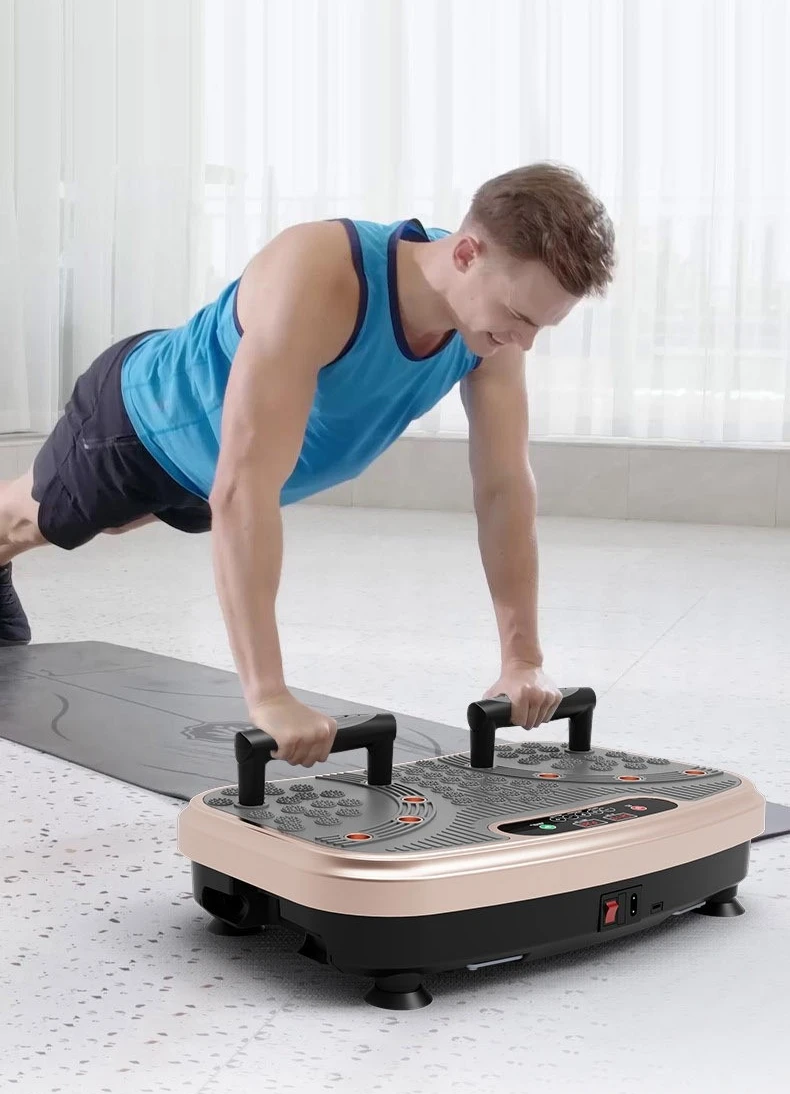 Slim Body Shape Home Use Vibrating Plate Exercise Machine 99 Levels Easy Fat Burning Daily Life Vibration Platform