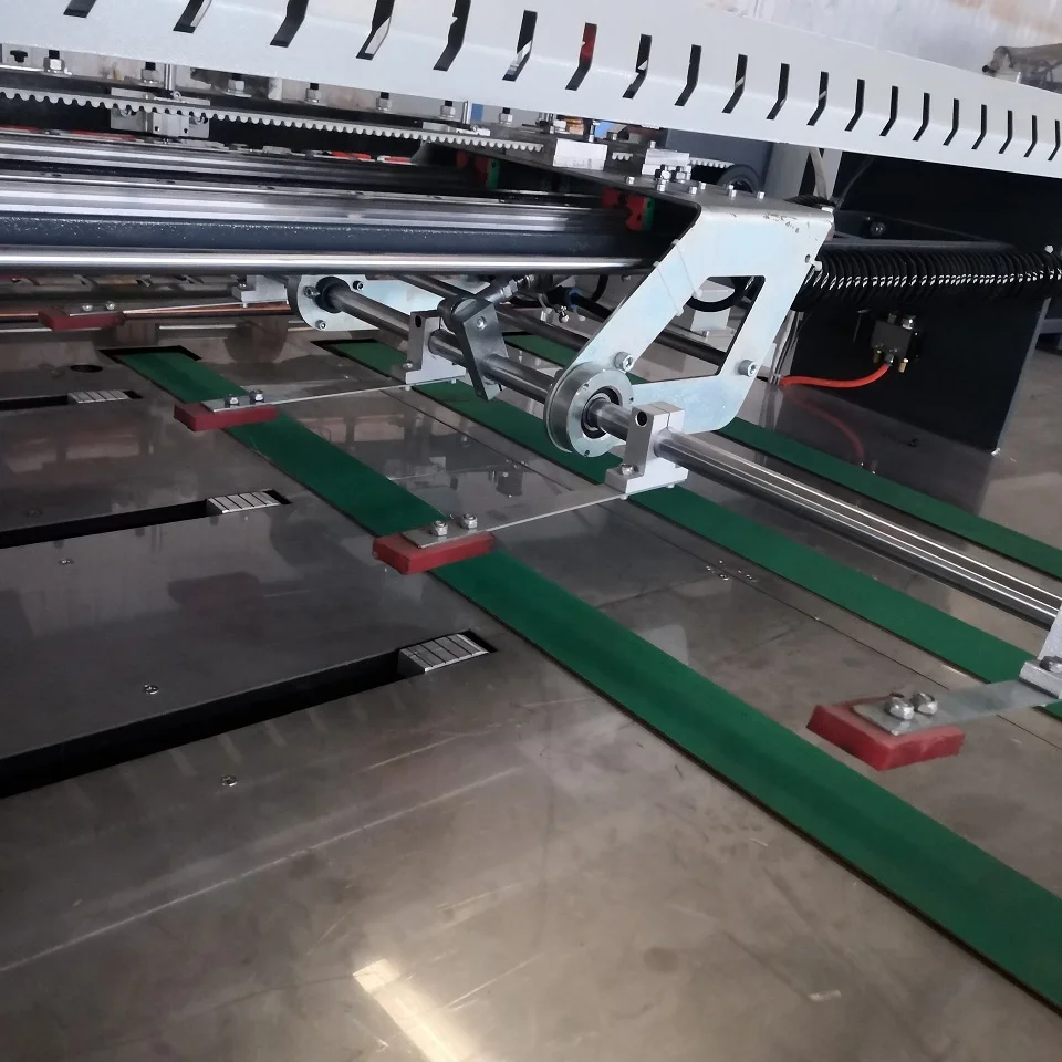 Feed bag production equipment Woven bag cold and hot four color integrated cutting sewing and printing machine