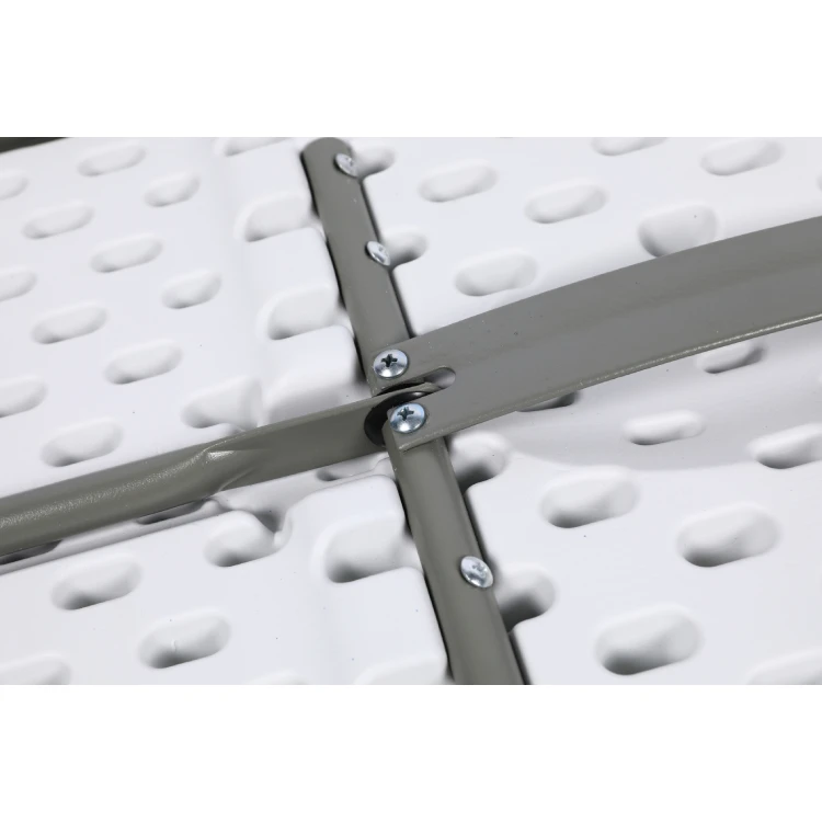 4-футовый Штабелируемый удобный Свадебный складной прямоугольный стол для внутреннего дворика кухонный комнатный низкая