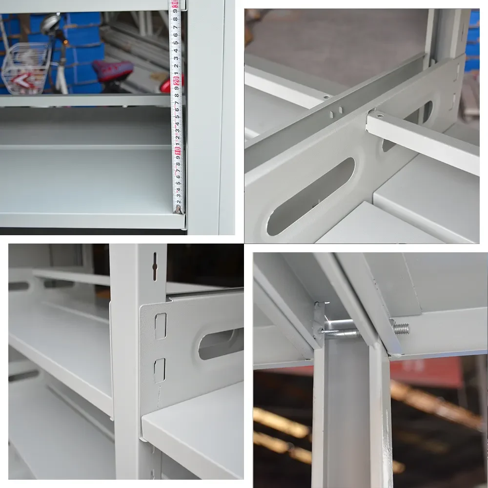 Industrial bookcase bookshelf iron bookstore furniture school library bookRack