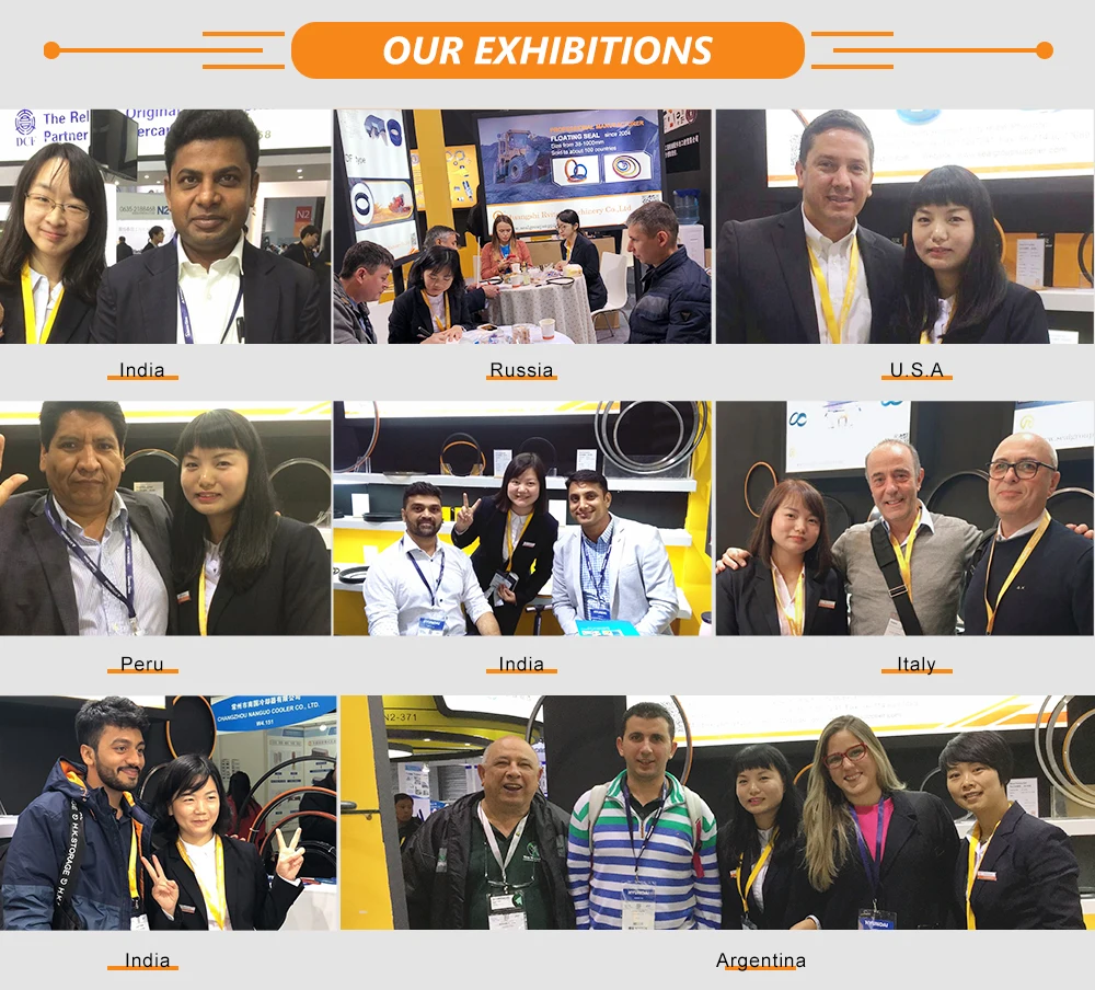 DF type floating seal R0540L (73*54*21mm) mechanical face seal FT949 duo cone seal group