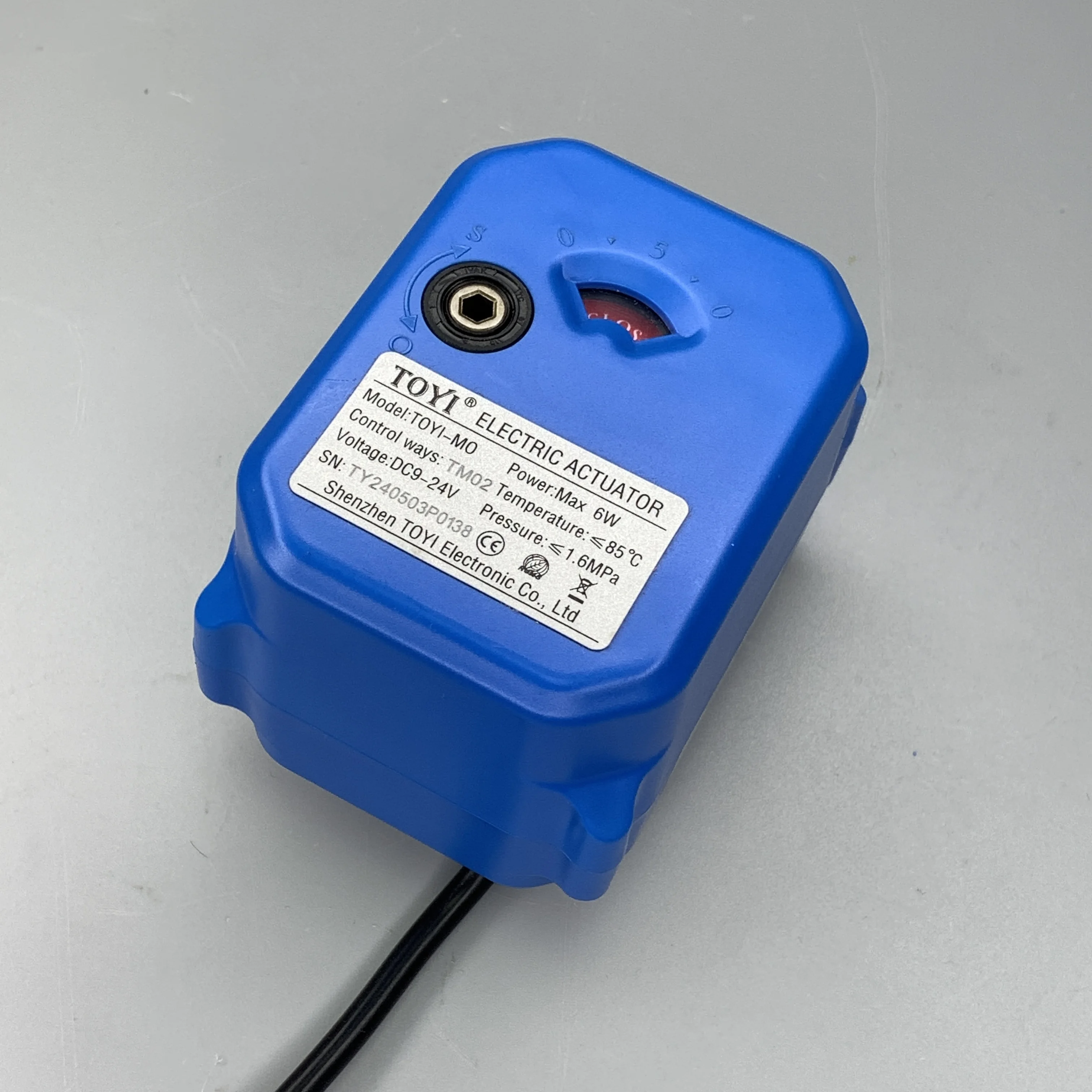 10NM Electric Actuator for AC220V 9V12V24VDC Electrical Control Valve Customizable OEM Electric Ball Valve Control