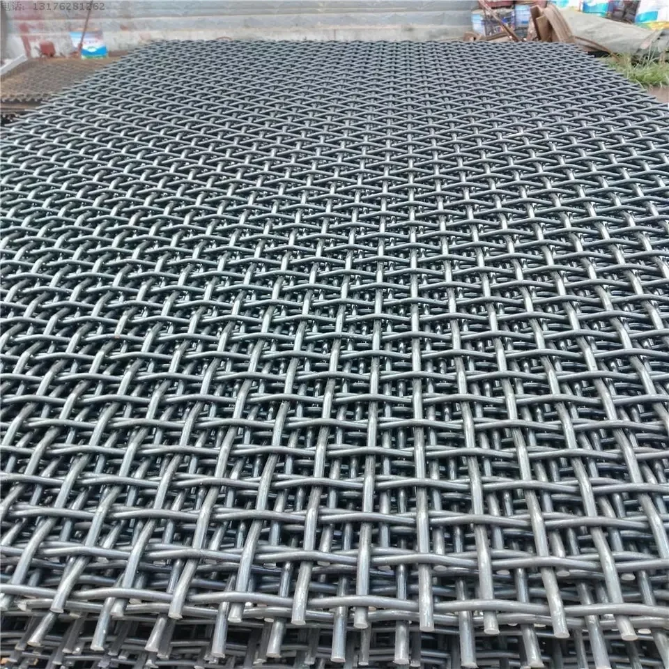 Оман, Иордания, Уганда, Кения, марганцевая стальная проволочная сетка дробилка экраны