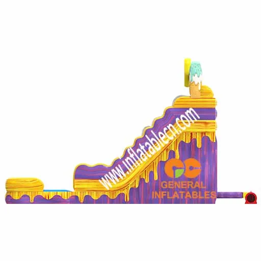 Ice cream dual lane slide for sale