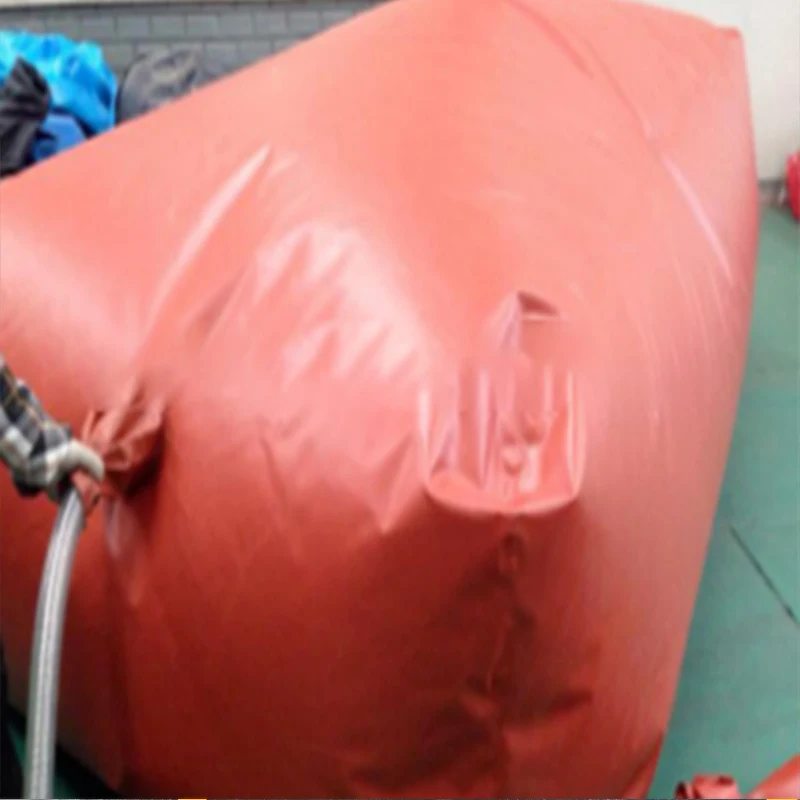 Collapsible Small biogas plant 4m3 Red mud PVC storage bag Agriculture food waste Poultry manure digester