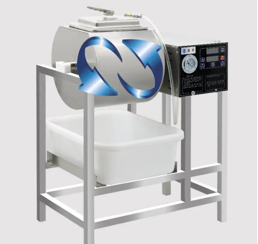 35/40/60L Fish Meat Bloating Hamburger Shop Marinade Meat Marinating Machine/Vacuum Meat Tumbler/Meat Tumbling Machine