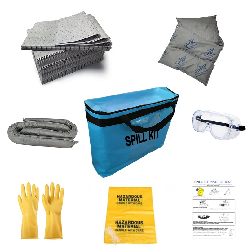 Small Capacity Machinery Maintenance General Purpose Spill Kit 15L 30L 45L 50L