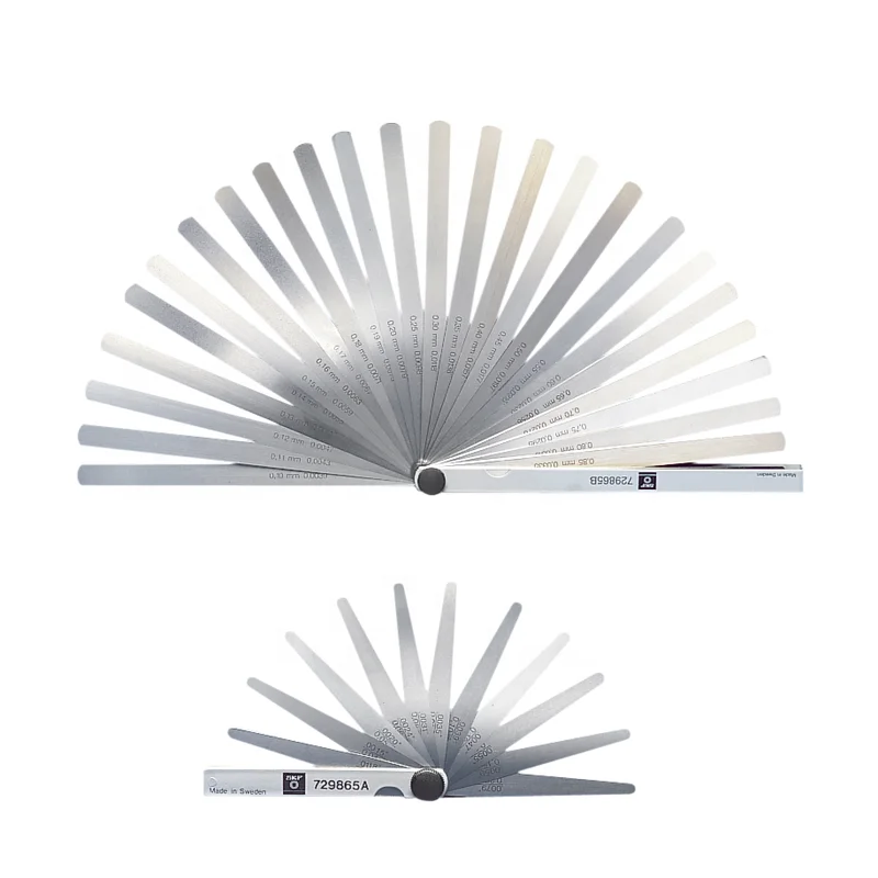Feeler gauges For accurate bearing clearance measurement 729865 A and 729865 B