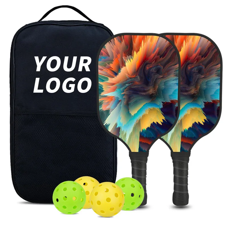 Pickleball Paddles,  Surface Pickleball Set with Pickleball Rackets, Pickle Ball Paddle Set