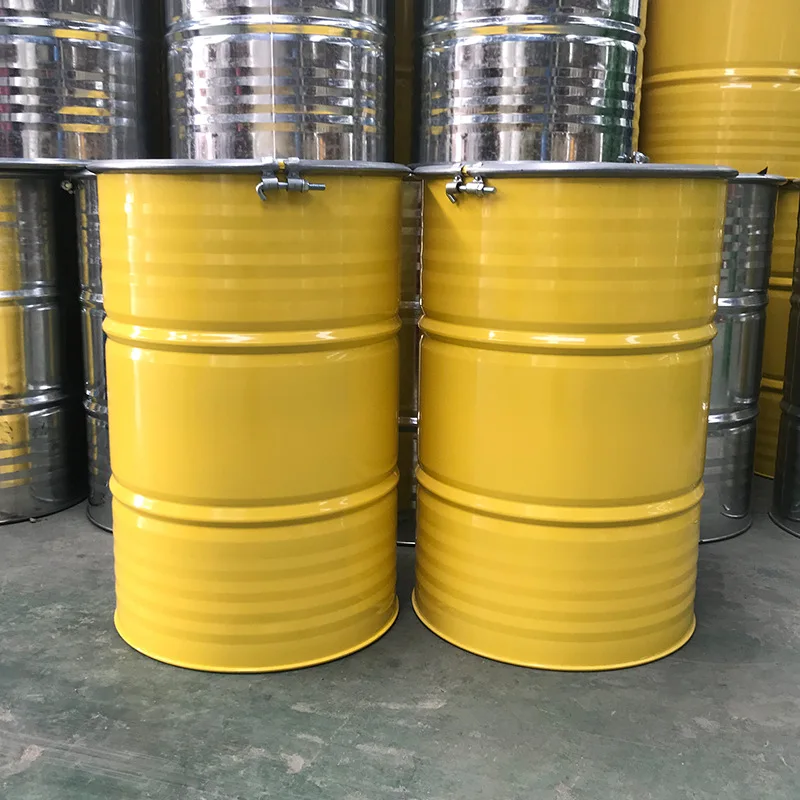Tight head steel drum and opened head metal barrel with capacity from 200-210L