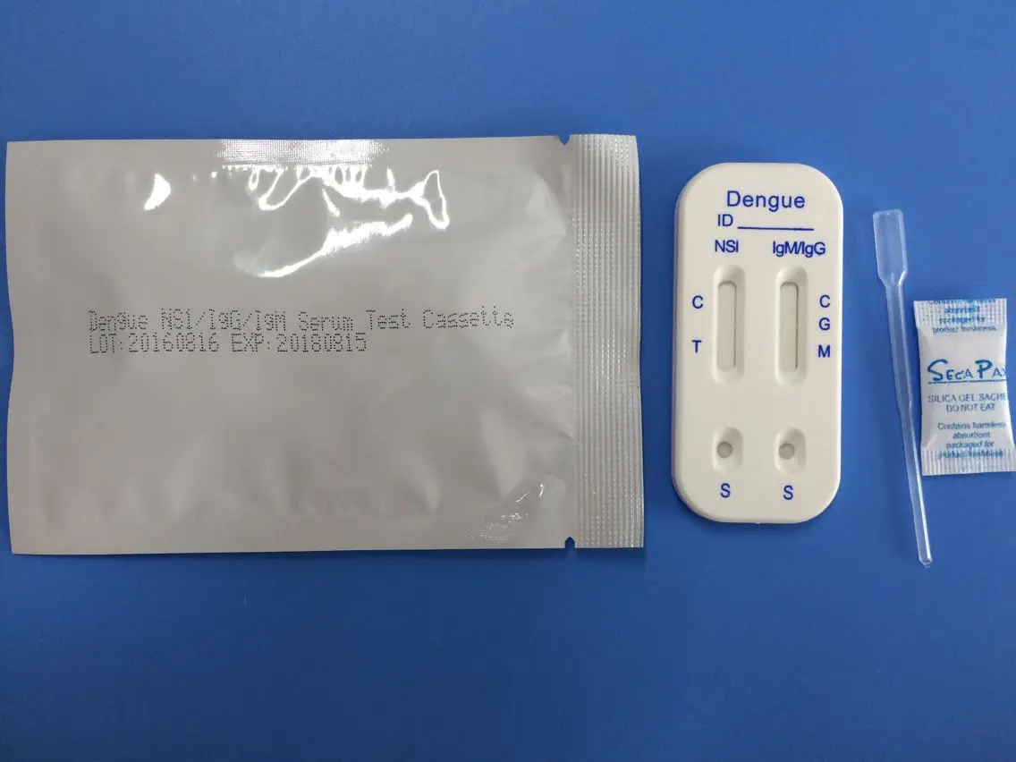  Dengue IgG/IgM/NS1 устройство для быстрого тестирования