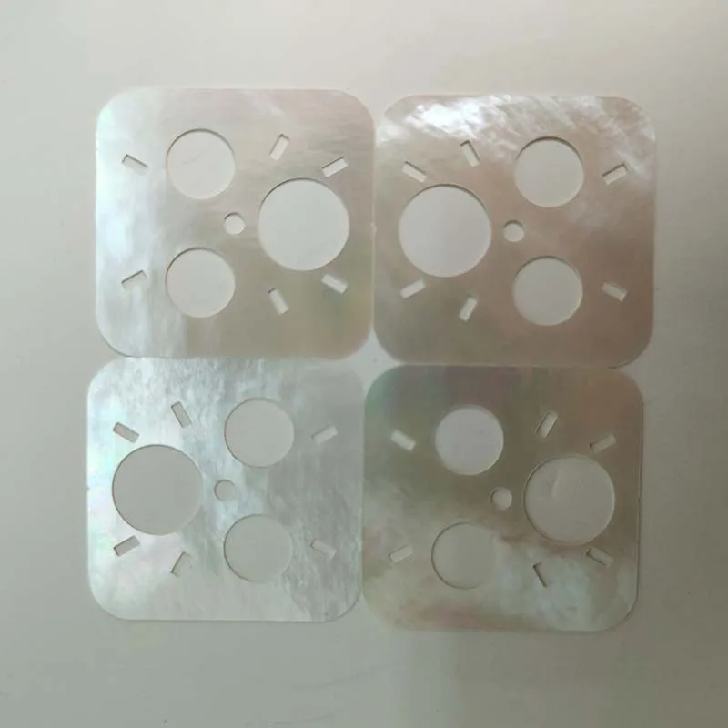 High Polished White Mother of Pear Shell Watch Dial Indicator Face Accessories