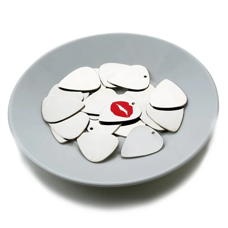 Cheerhas Wholesale Price Blank stainless steel guitar pick plectrum