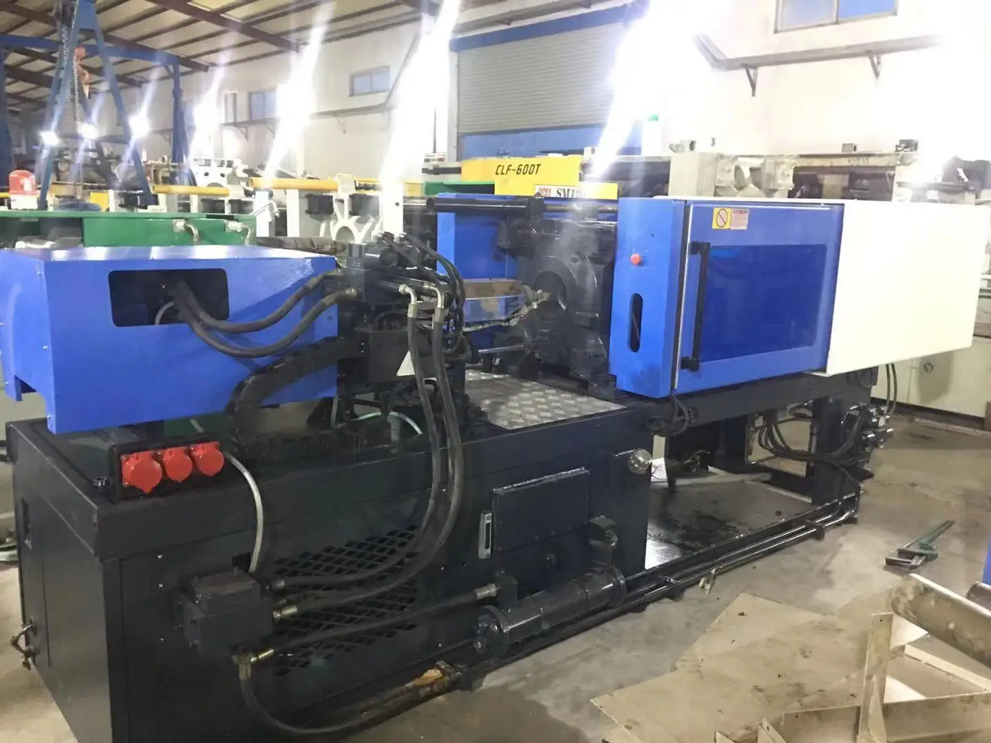 
Used MA1200/370 model Haitian 120 Ton Injection machine 