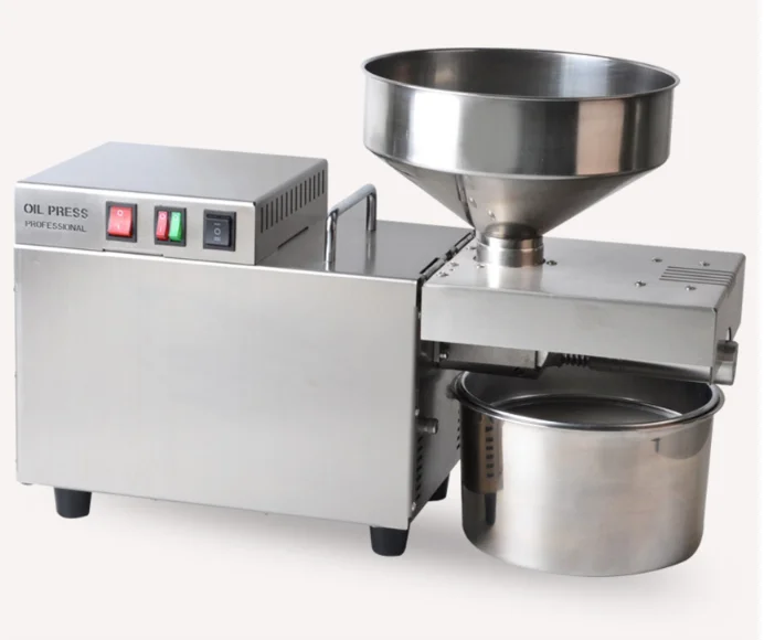 Коммерческий Электрический пресс для холодного и горячего масла S9 для экстракции кедровых орехов, кокосового оливкового масла