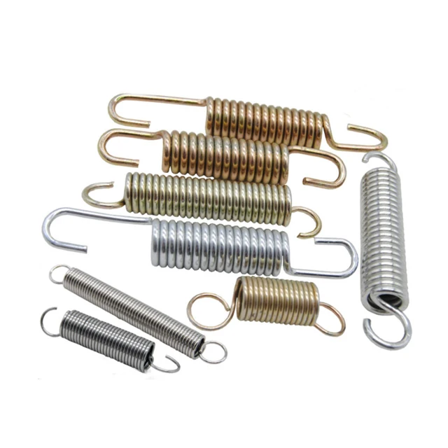 special shape Customized SUS304 swivel hook extension spring