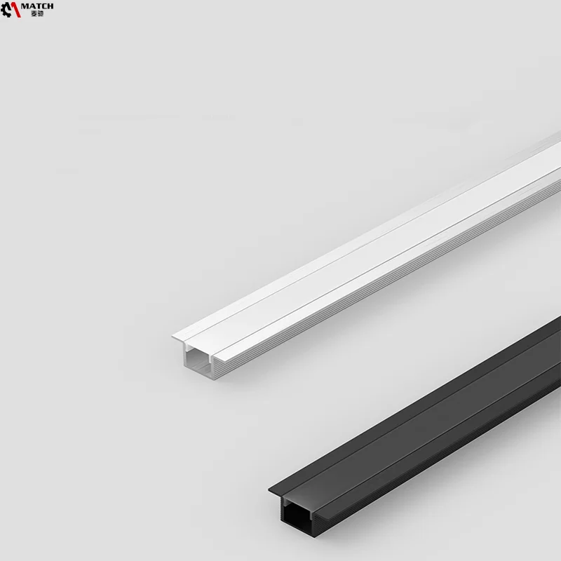 2m/pcs LED underground lamp aluminum groove ,aluminum recessed profile alloy for inground/floor/wall/stair lighting