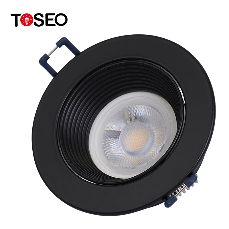 Commercial Mr16 Pure Aluminium Downlight Fixed  Deep Cup Anti Glare spotlights Fixed