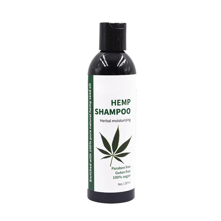 oem private label hemp seed oil hair growth shampoo and conditioner for all hair types