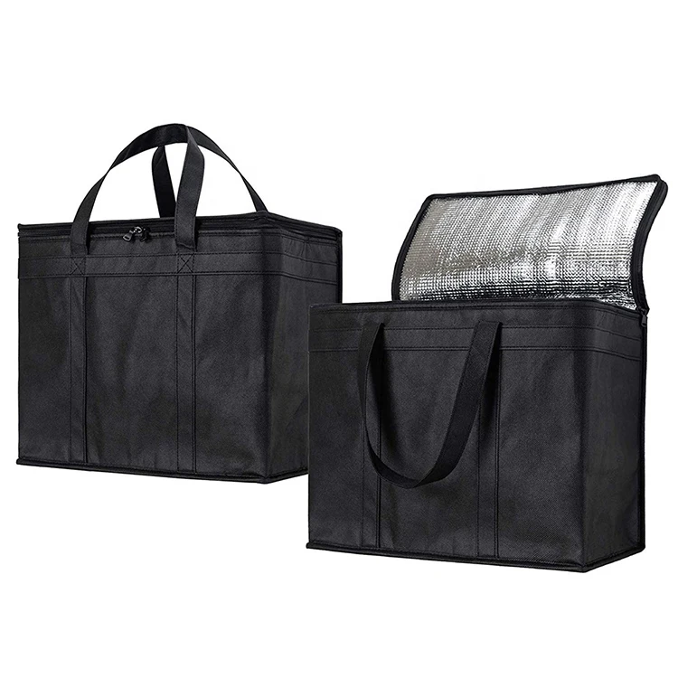 Extra Large Heavy Duty Insulated Reusable Tote Grocery Thermal Shopping Bag Cooler Bag