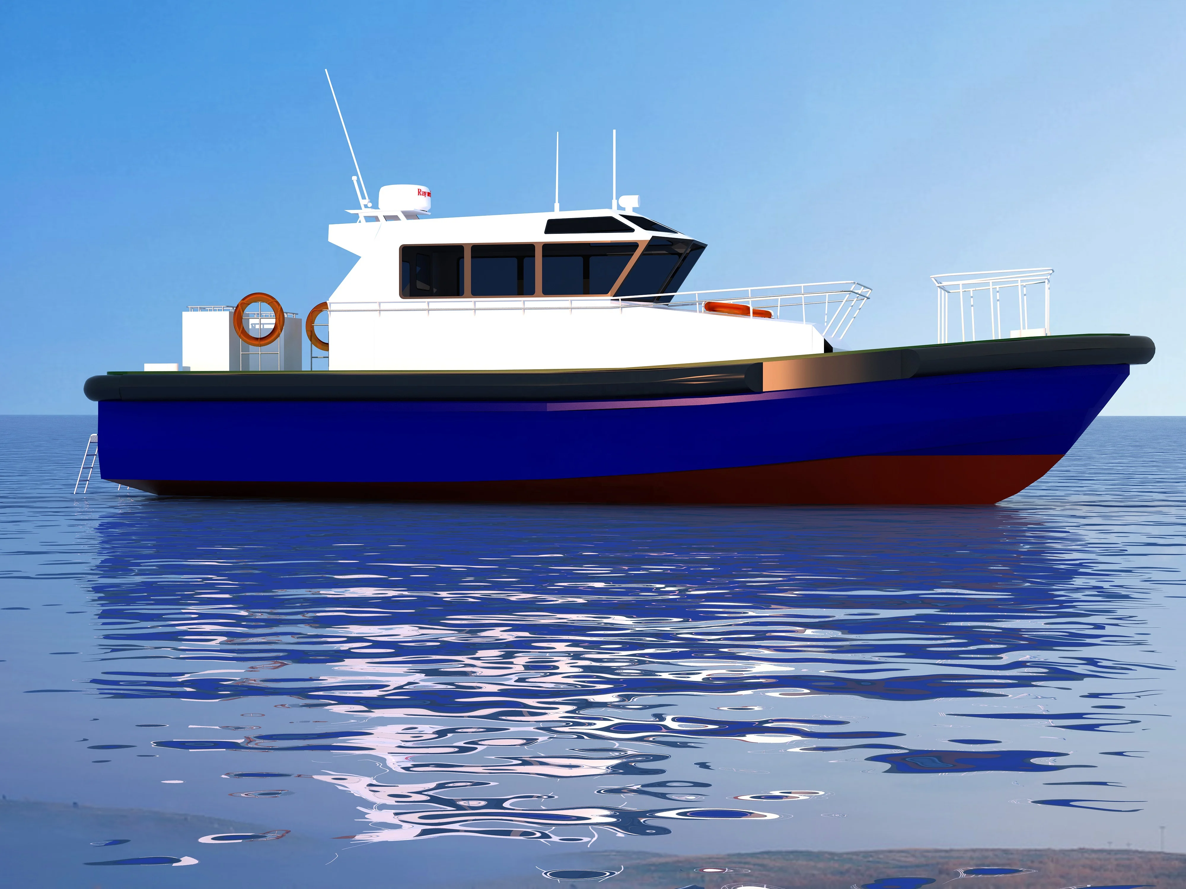 High speed 14m pilot boat