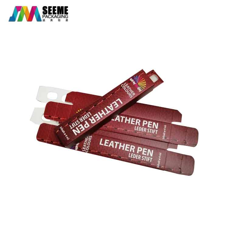 Thick Card Stock Box For Cosmetic Tools Custom Toothpaste Box Packaging Printing