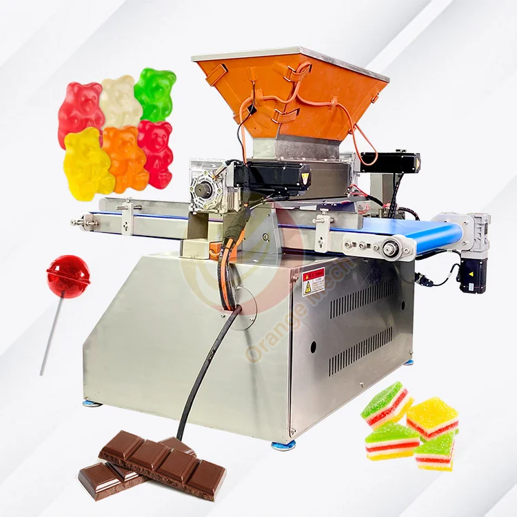 Semi Automatic Small Volume Candy 3 Flavour Chocolate Depositor Machine for Gummy Production