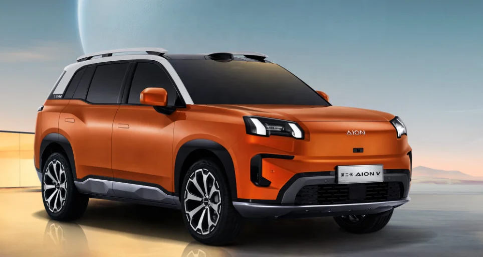 GAC AION V2 Tyrannosaurus Rex self-driving driverless SUV Magazine battery s 580 y New Electric Vehicles EV Car