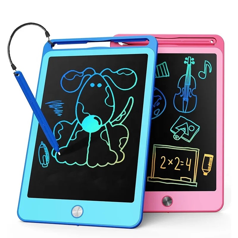 Erasable Ultra Thin Whiteboard Notebooks Memo Pads Electronic Writing Pad 8.5 10 12 Inch LCD Writing Tablet With Screen Lock