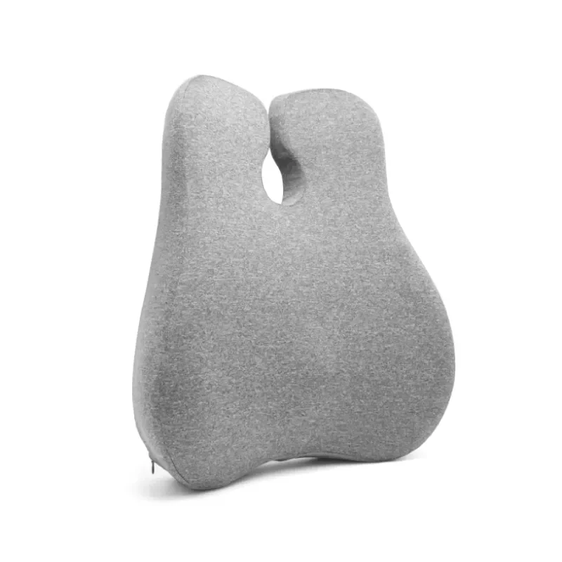 Memory Foam Lumbar Support Pillow, Backrest Pillow for Back Pain Relief, Memory Foam Back Support Pillow for Office Chair