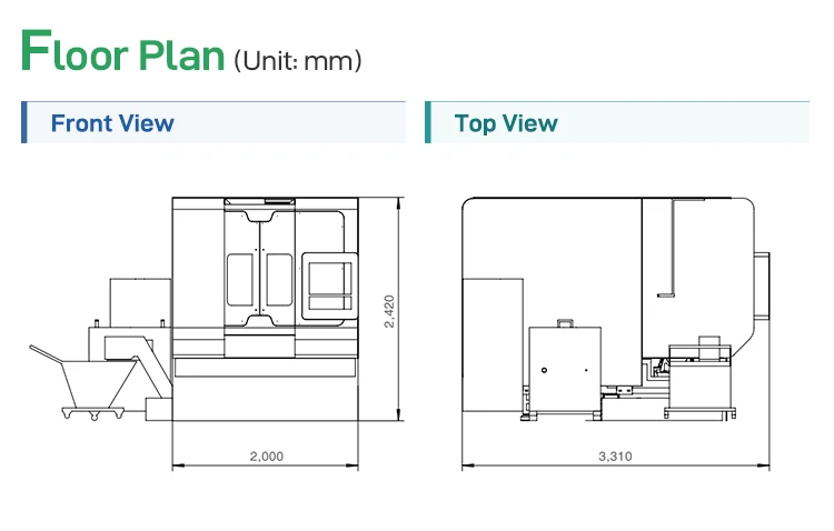 factory price 5 Axis China CNC milling machining center machine with automatic tool changer VMC400