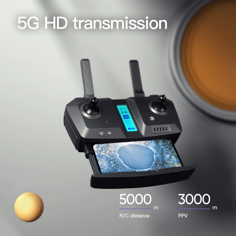 2021 New GOD GPS Drone 4K HD Camera gps 5G Wifi Anti-Shake 2-Axis Gimabal Dron Brushless Motor 5KM RC Quadcopter Toy Gifts