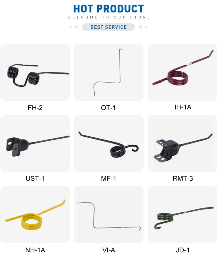 Spring Tooth Harrow Parts Hay Grass Harrow Torsion Spring Tractor Cultivator