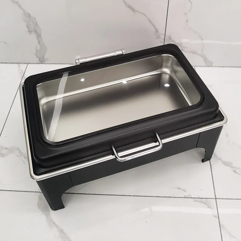 Пищевой подогревающий топливный противень экономия золота набор из нержавеющей стали жаровня буфет