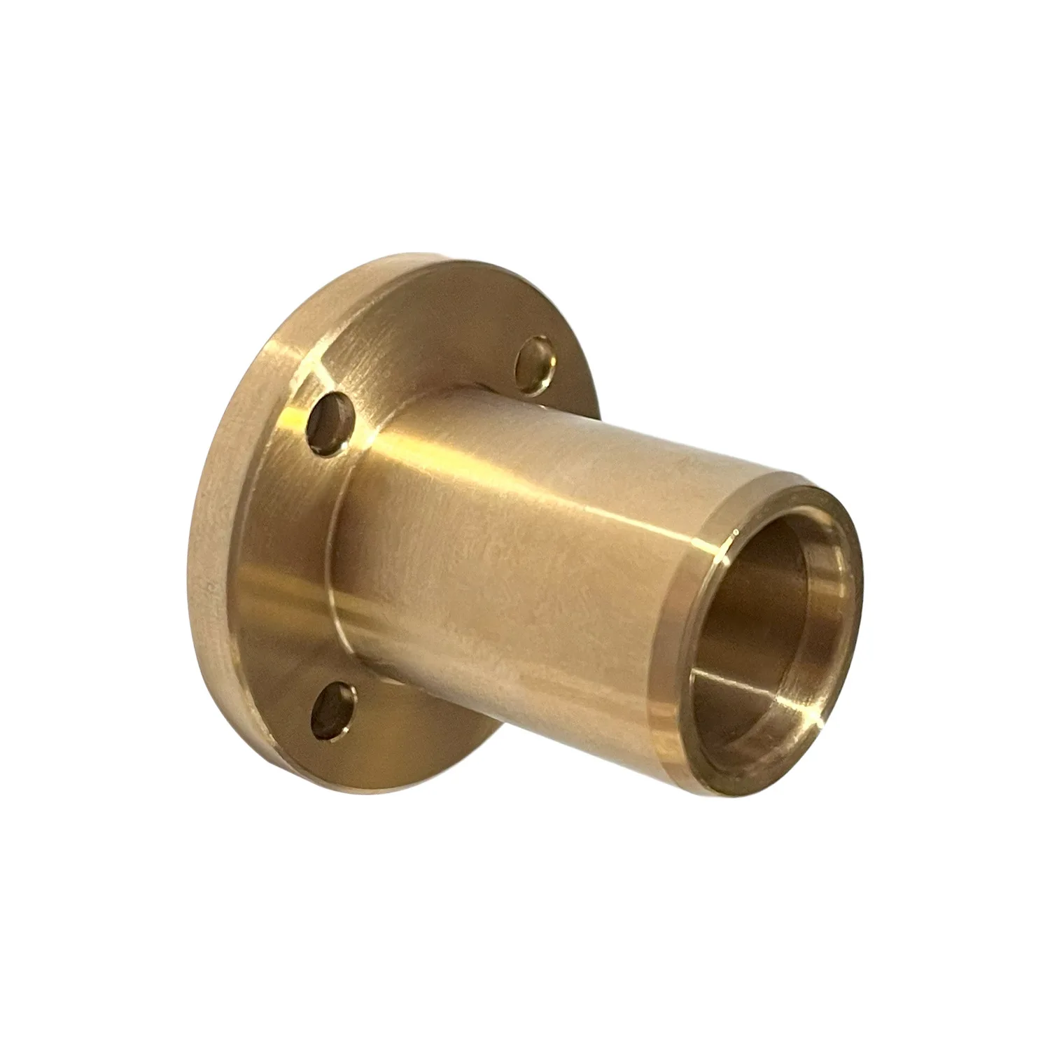Oil-free bushing Special copper alloy round flange type copper bushing Inner diameter F7 Outer diameter h7 OFG61