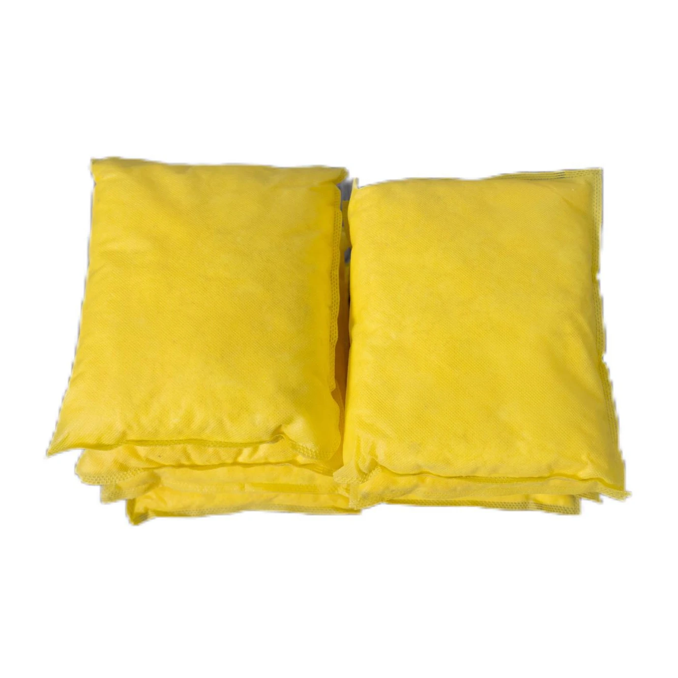 Низкая цена 100pp желтая химическая Абсорбирующая рулонная подушка для контроля за загрязнением