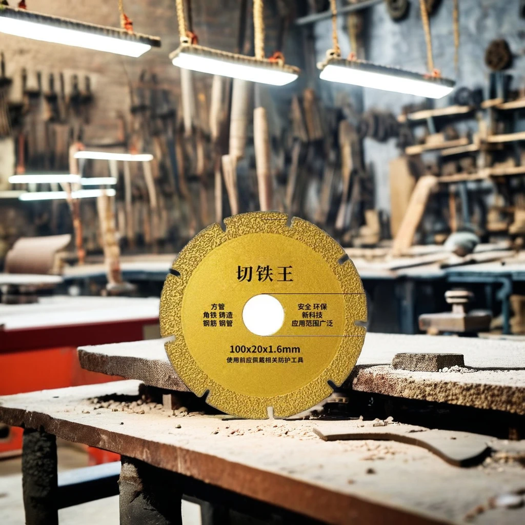 4 Inch Round Steel Cutting Blade Ceramic Tiles Glass Jade Cast Iron Stone Hot Press Process Power Tool Accessories OEM Supported