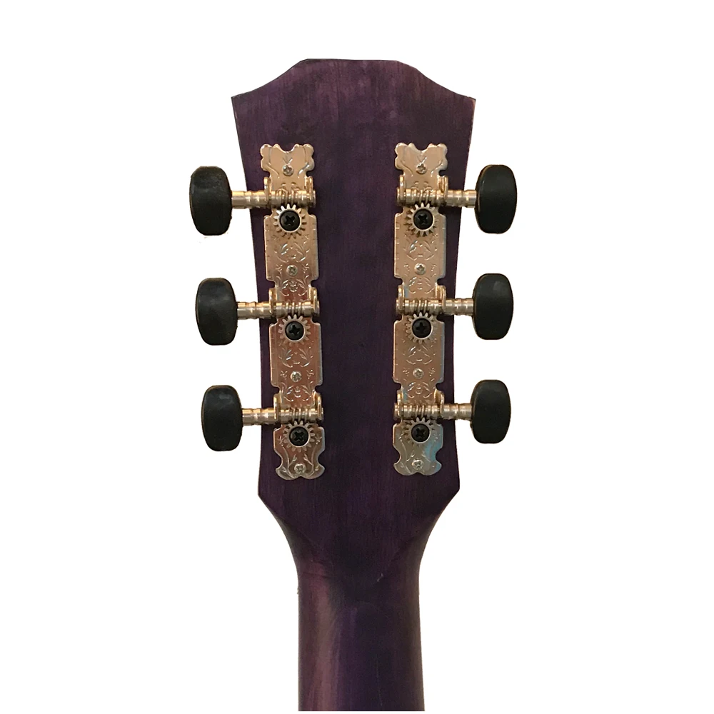 Full Size 38 Inch Ga Shape Acoustic Guitar Colorful Options Matte Finish Linden Wood  Acoustic Guitar Wholesale Factory OEM/ODM