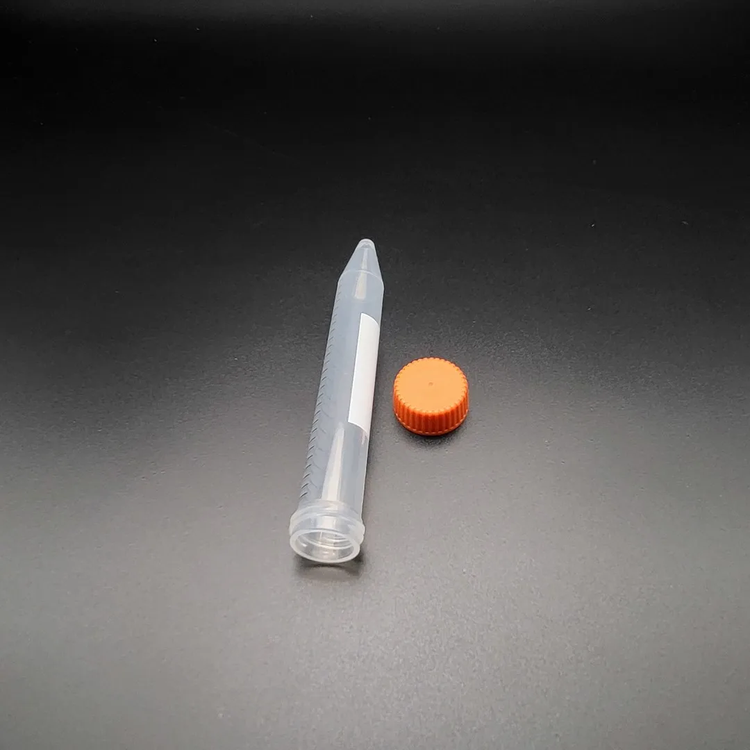15ml   Clear PP Material Conical Bottom Centrifuge Tube with Screw lid