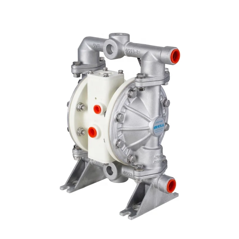 America OVELL A05A 1/2' Aluminum Mini Effluent Pumps/ Air-driven Diaphragm Pump for wastewater treatment