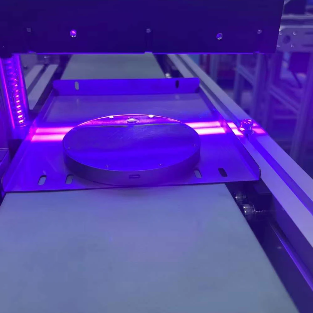 395nm UV Curing Lamp with High-Power Irradiation 200*10mm 150W Cooling by Fan with Controller System