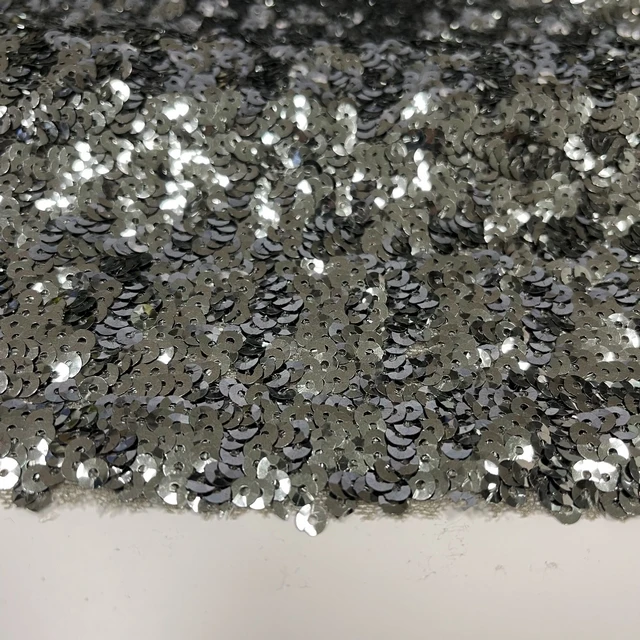 grey green  shiny beautiful cheap  embroidered sequin fabric for dancing  dress