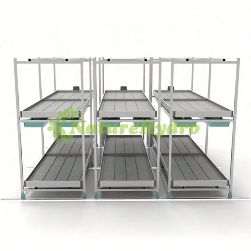 
Clone rooms rolling bench vertical grow racks ebb and flow tables 