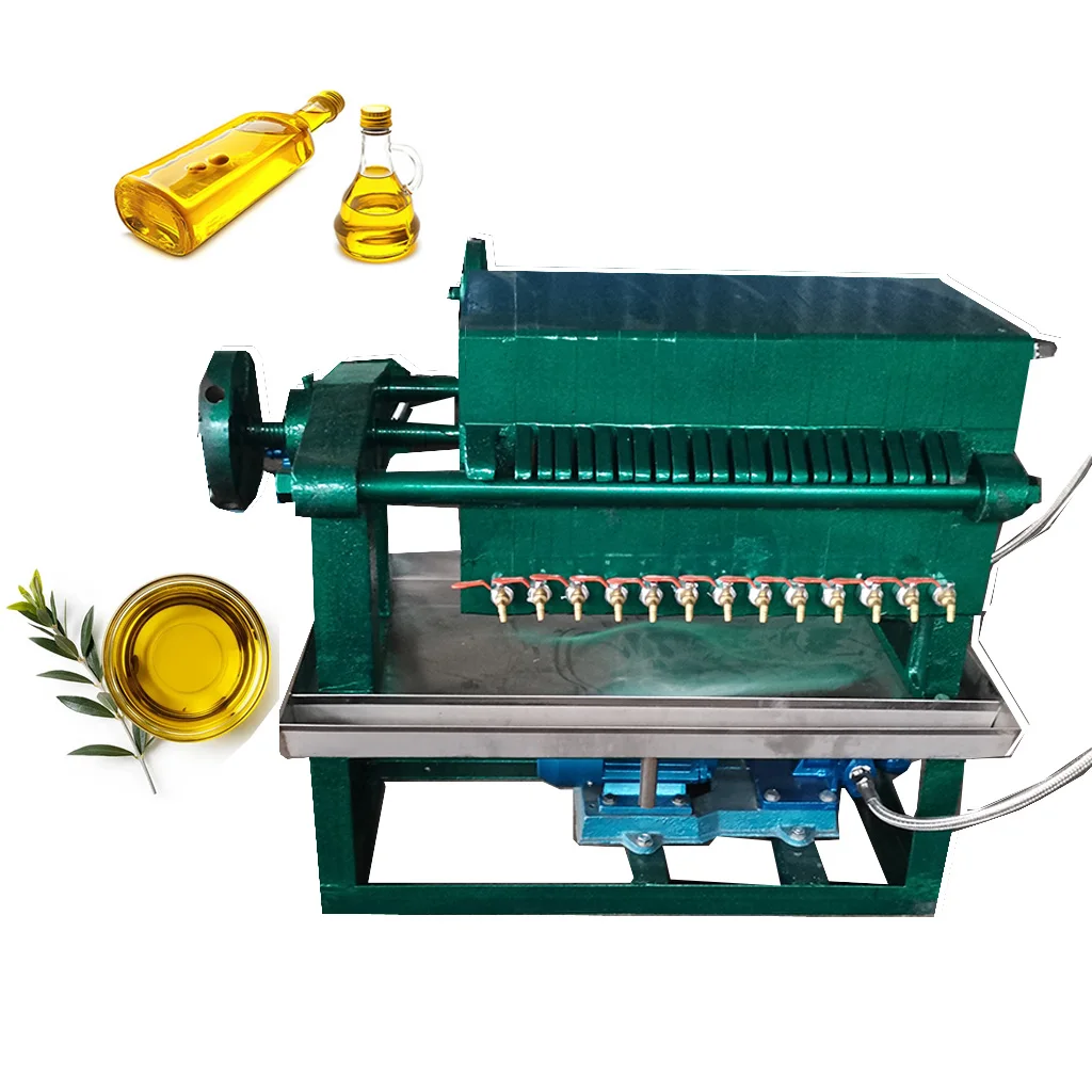 Plate-Frame Filter machine for Crude Edible Oil/Clear Filtrate Oil Filtering Sesame Oil Press Filter Machine