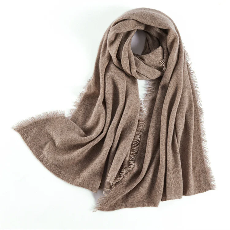 Fashion Versatile 100% Cashmere Scarf Ladies Warm Large Shawl Designer Winter Scarves