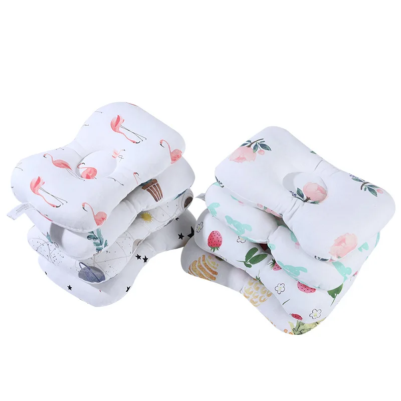 Newborn Infant Cushion Soft and Breathable Baby Pillow Nursing Protection Head New Born Baby Pillow
