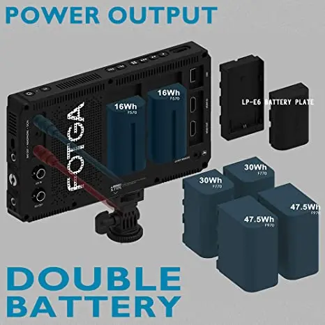FOTGA A70TLS 3D LUT 7 дюймов фотографический монитор на камеру для видео фото dslr